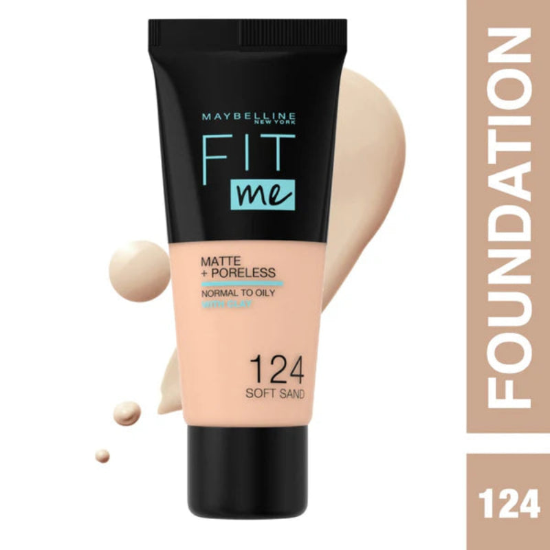 Maybelline Ny Fit Me Matte + Poreless Liquid Foundation