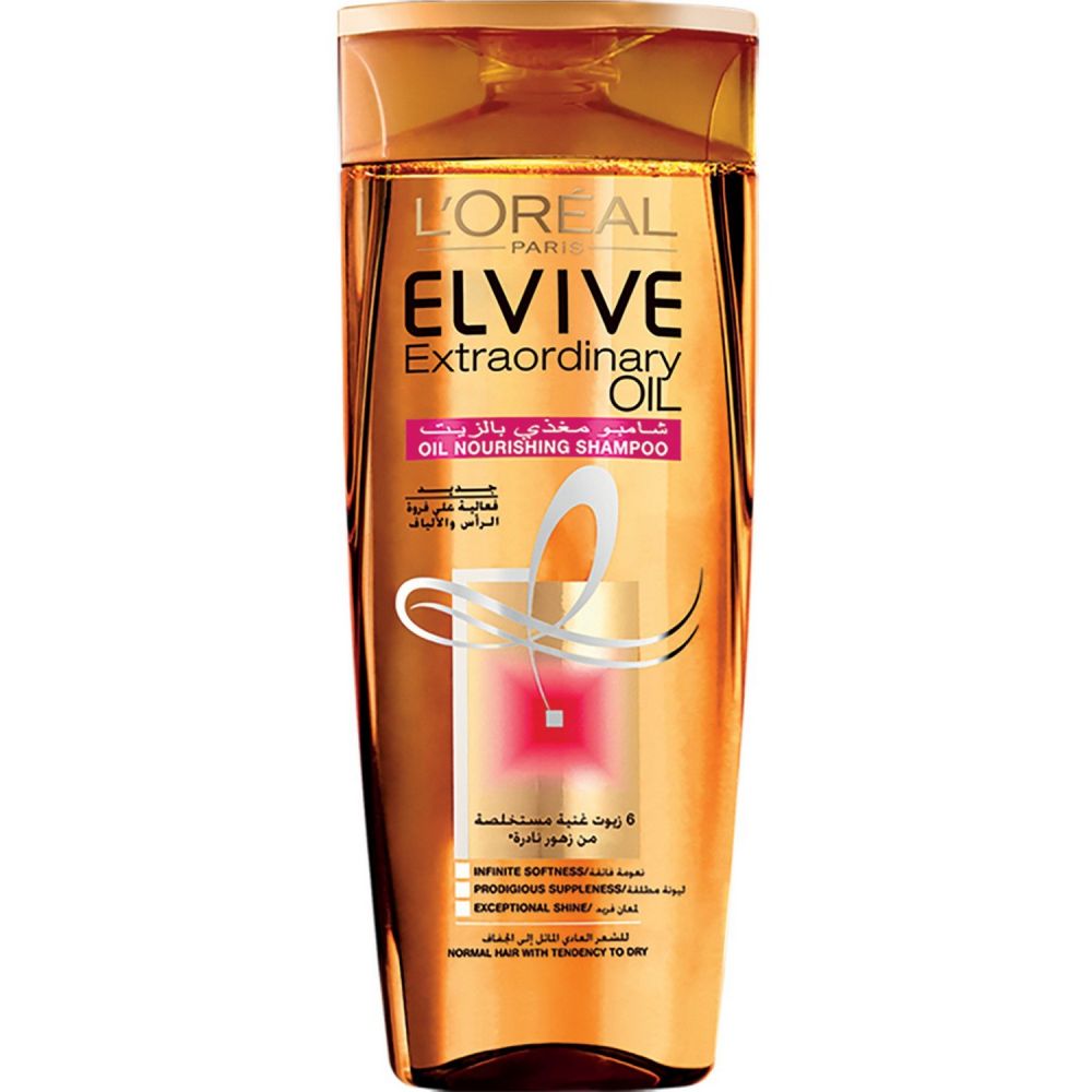 Elvive L'Oreal Paris Extraordinary Oil Shampoo - Normal to Dry hair 400 ml - dsonline.me