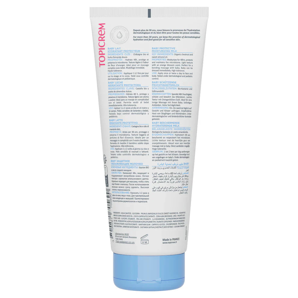 Topicrem Baby protective moisturizing milk