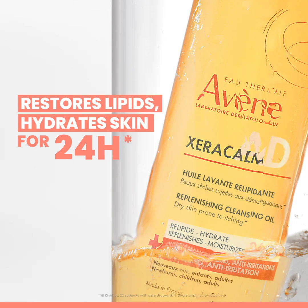 Avene XERACALM AD - Lipid-Replenishing Cleansing Oil 1L