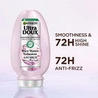 Garnier Ultra Doux Rice Water Infusion & Starch Conditioner For Long Hair, Smooth And Shine 200ml