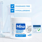 Mixa Ceramide Protect Face, Hands & Body Cream Jar For Dry, Very Dry and Sensitive Skin