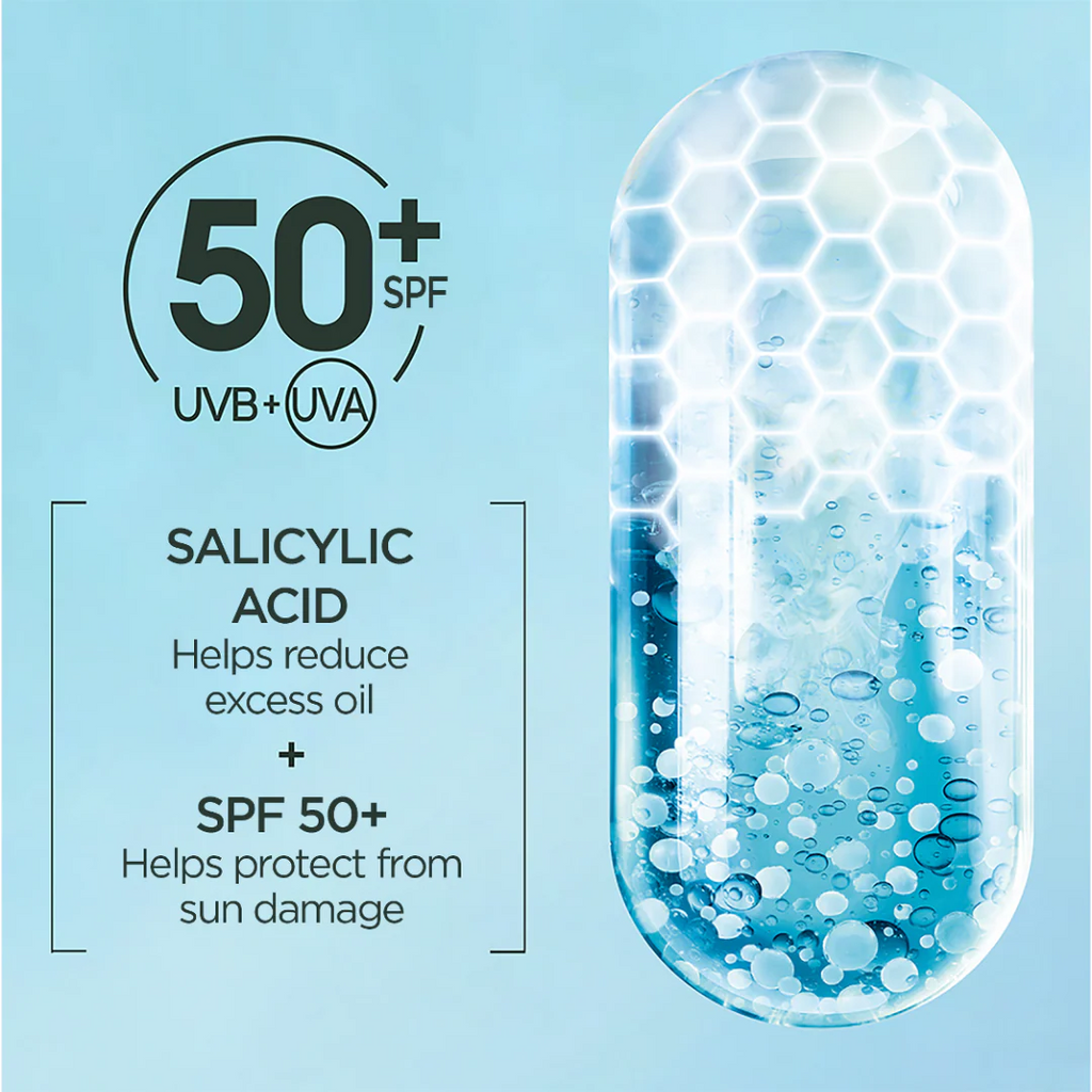Garnier Super UV Anti-Acne SPF50+ Sunscreen – 12H Oil Control