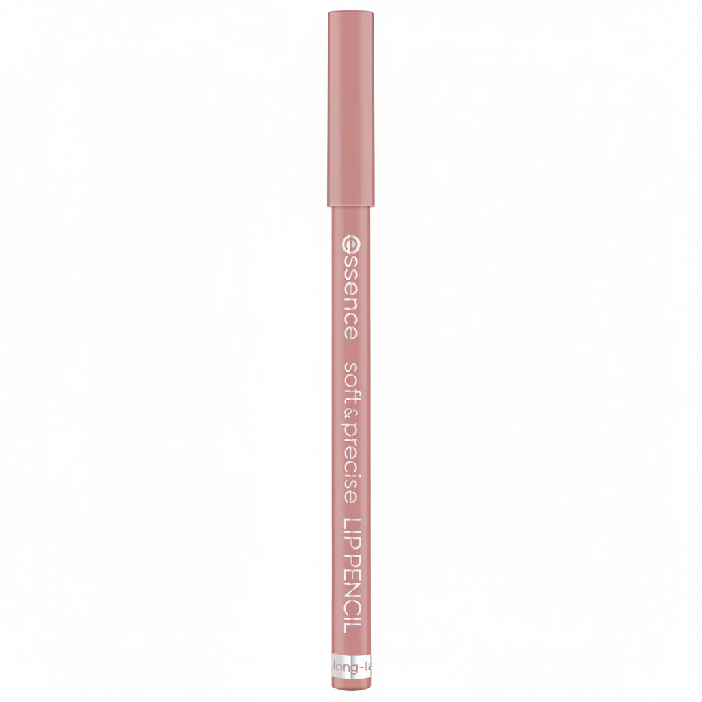 Lip pencil with 'essence' branding on a white background