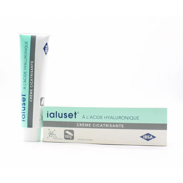 Ialuset Hyaluronic Acid Moisturizing Cream 100g for Skin Hydration and Care