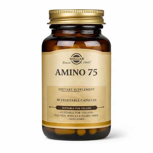 Solgar Amino 75 – 30 Vegetable Capsules