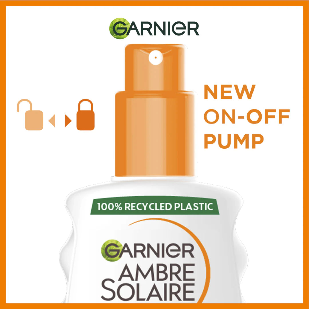 Garnier Ambre Solaire Sensitive Advanced SPF 50+ Ceramide Protect Sunscreen Spray For Adults 150ml