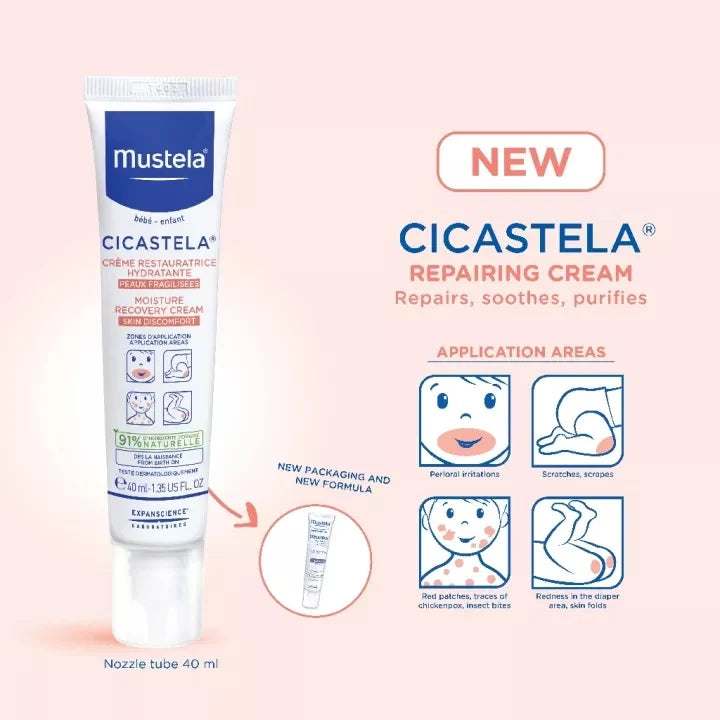 Mustela Cicastela Repairing Cream 40ml – view 2
