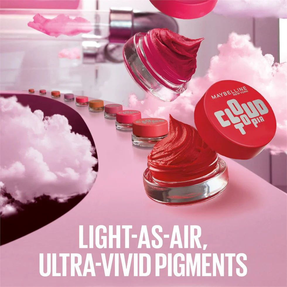 Cloudtopia Blush for Cheeks and Lip Mousse, Ultra-Vivid, Pigmented Formula for Up to 14HR