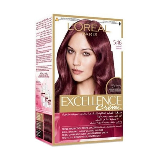 L'Oreal Paris Excellence Crème Red 5.46 Grape Red - dsonline.me