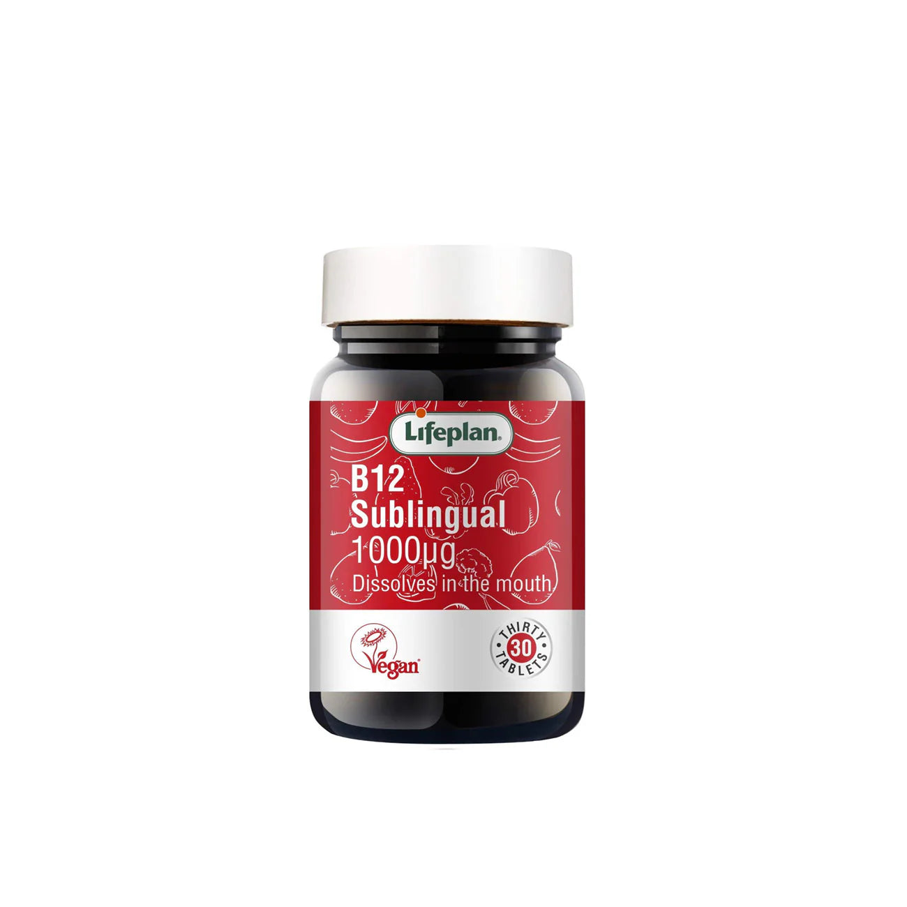 LifePlan Vitamin B12 Sublingual 1000mg