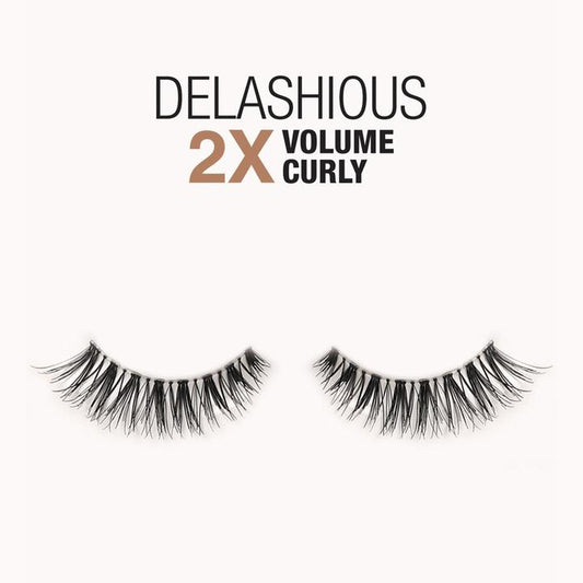 Samoa Delashious 2X Volume-Curly False Eyelashes - dsonline.me