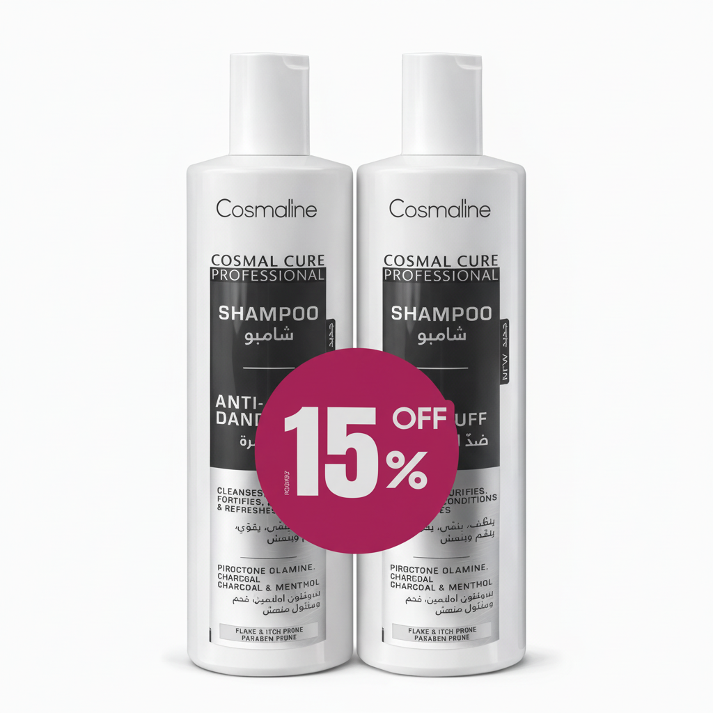 Cosmaline Cosmal Cure Professional Anti-Dandruff Shampoo Duo