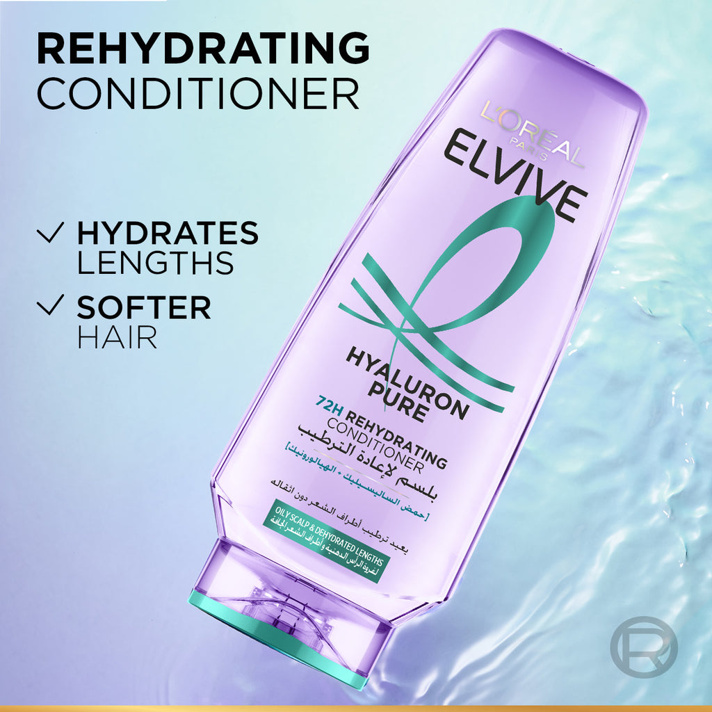 L'Oréal Paris Elvive Hyaluron Pure Conditioner 200ml