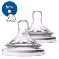 Avent 2 Natural Teats Thick Feed - 6m+ - dsonline.me