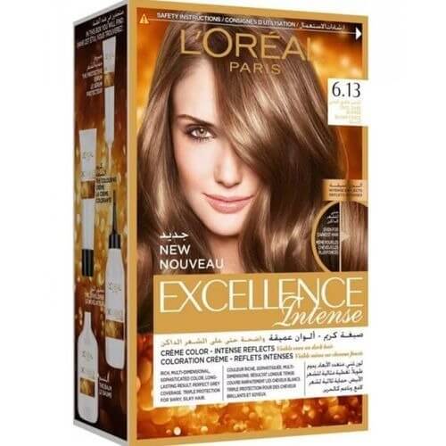 L'Oreal Paris Excellence Intense 6.13 Cool Dark Blond - dsonline.me