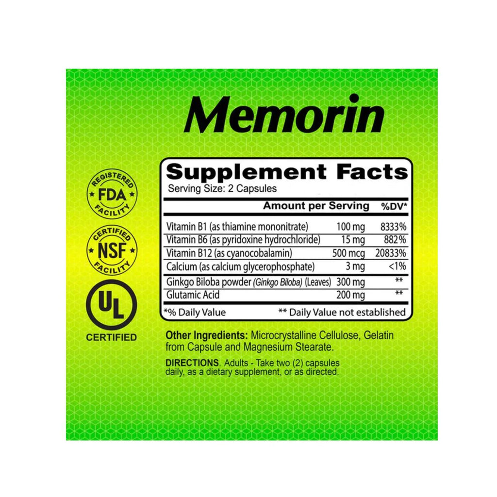 Alfa Memorin - Memory & Concentration