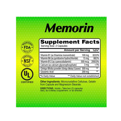 Alfa Memorin - Memory & Concentration