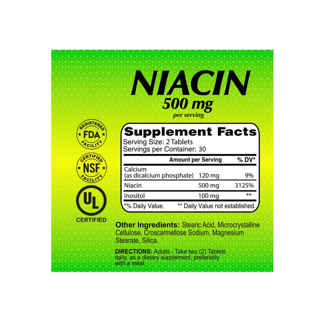 Alfa Alfa Niacin 500mg