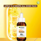 Garnier Fast Bright 10% Pure Vitamin C Brightening Overnight Serum