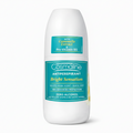 Cosmaline antiperspirant roll-on bottle with white and blue label on a white background