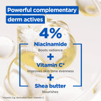 Mixa Niacinamide Bright Body Lotion For Dry & Dull Skin in Need of Unifying With Shea Butter, Niacinamide & Vitamin C