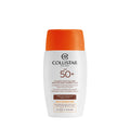 Collistar sun face fluid with SPF 50+ on a white background