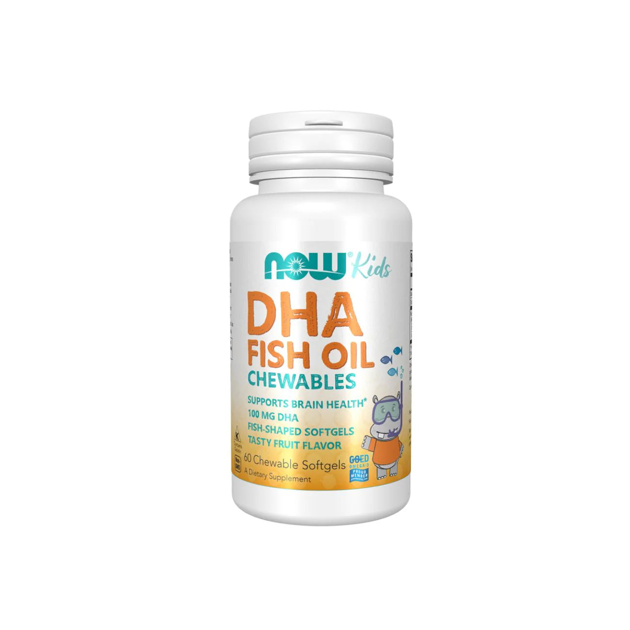 Now Kids DHA Fish Oil Chewables