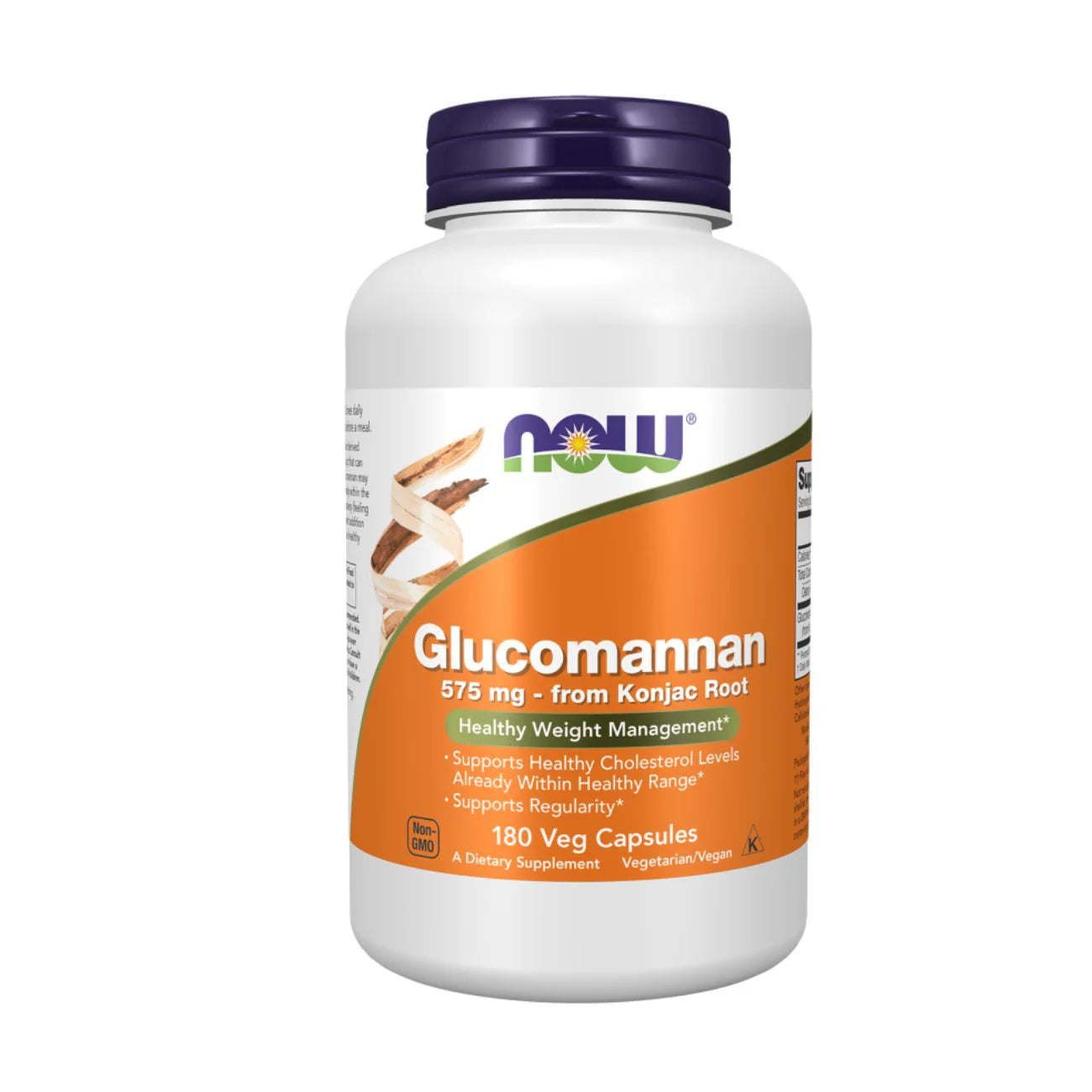 Now Glucomannan 575 Mg