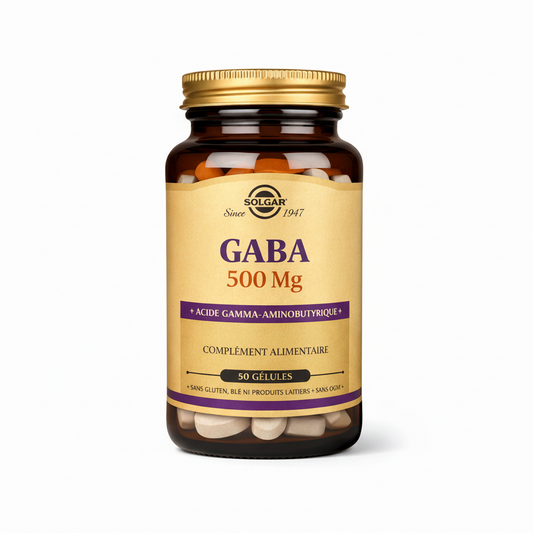 Solgar GABA 500 mg – 50 Vegetable Capsules
