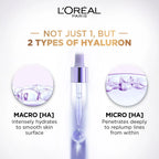 L’Oréal Paris, Hyaluron Expert Replumping Face Serum, with 1.5% Hyaluronic Acid, for Fine Lines Reduction, Hydration and Youthful Looking Skin , 30ml