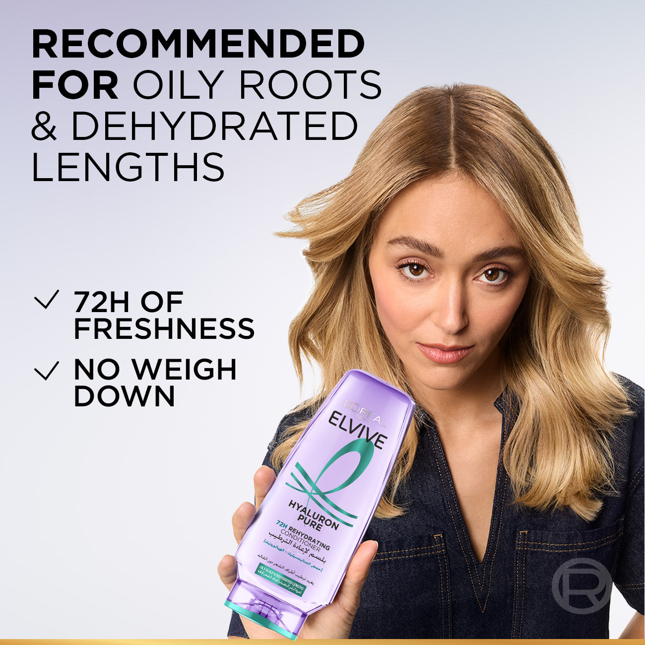 L'Oréal Paris Elvive Hyaluron Pure Conditioner 200ml