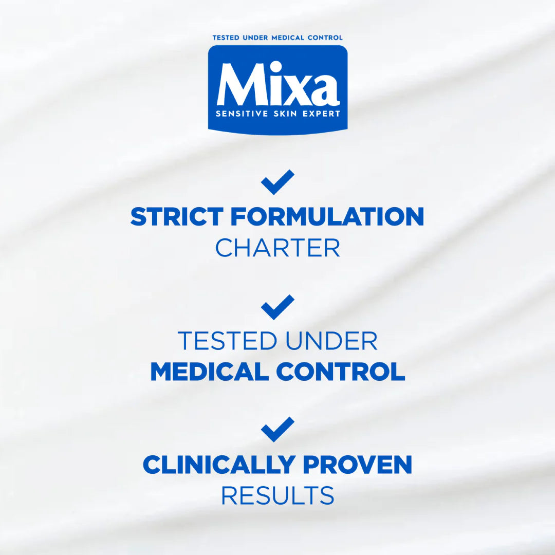 Mixa Ceramide Protect Body Lotion - For Dry, Very Dry and Sensitive Skin With 6% Glycerin, Lipids & Ceramides