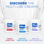 Mixa Panthenol Comfort Moisturizing Cream Jar - Anti-Scratching Cream - For Dry Skin, Atopy Prone Skin and Eczema - With 13% Glycerin, Omega 6 & 9, and Panthenol For Face, Hands & Body