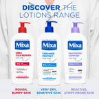 Mixa Panthenol Comfort Body Lotion & Anti-Scratching Cream For Dry Skin, Atopy Prone Skin and Eczema