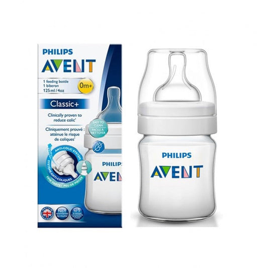Avent Classic+ Feeding Bottle 125ml - Single Pack - dsonline.me
