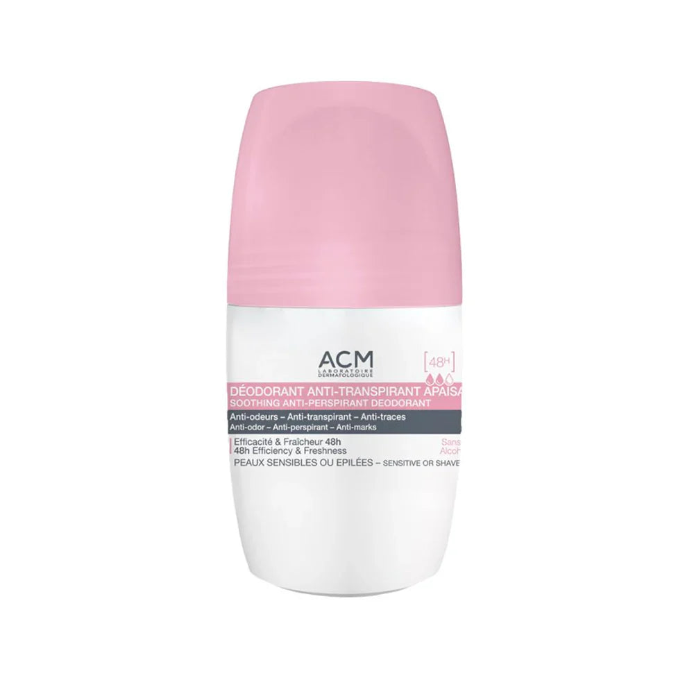 ACM Deodorant Roll-On Soothing Anti-Perspirant 48H 50ML