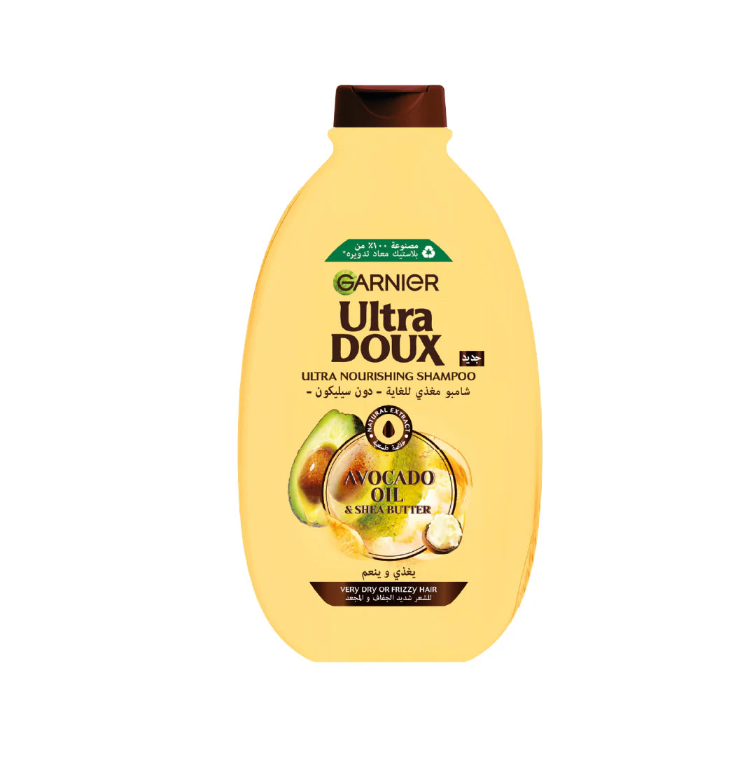 Garnier Ultra Doux Avocado Oil and Shea Butter Shampoo 400ml