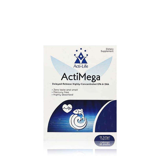 Actimgas ActiMega Omega 3 Supplement for Better Heart and Thyroid Health