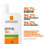 La Roche-Posay Anthelios UVMune 400 Oil Control Invisible Fluid Sunscreen SPF 50+ for Oily Skin 50ml