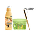 Garnier Hair Mask For Oily Roots & Hair Food Bundle + Free Brush