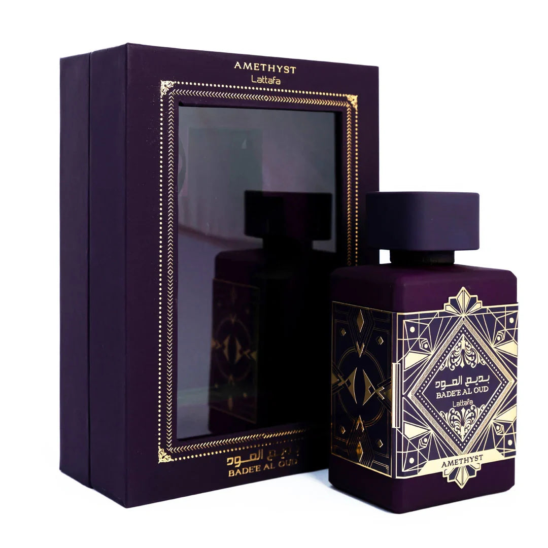 Lattafa Bade’e Al Oud Amethyst Unisex – Inspired by Initio Parfums Privés Atomic Rose
