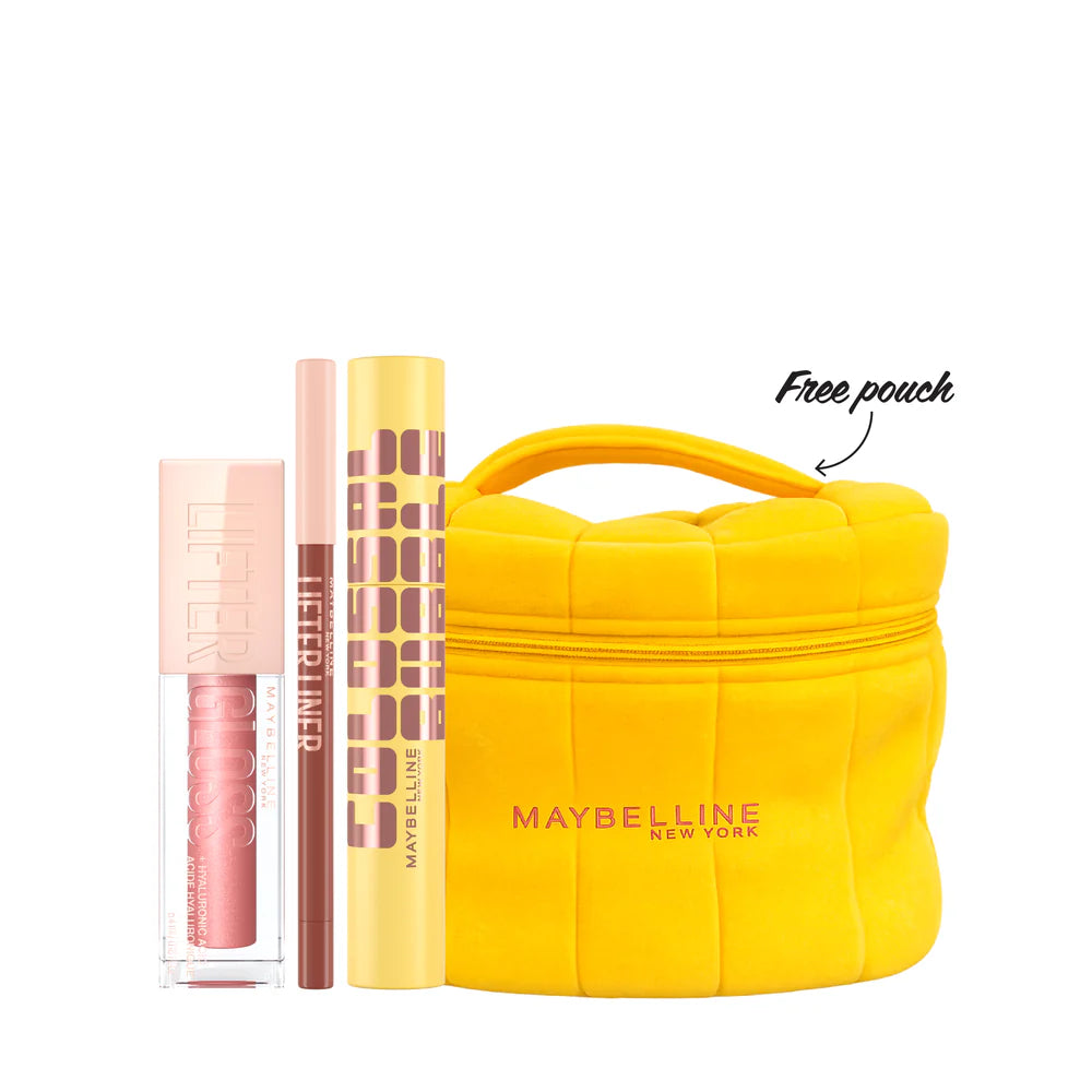 Maybelline Lifter x Colossal Bundle + Free Bubble Pouch