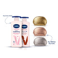 Vaseline Daily Brightening Lotion 400 ML + Perfect 10 Lotion 400 ML + Pouch