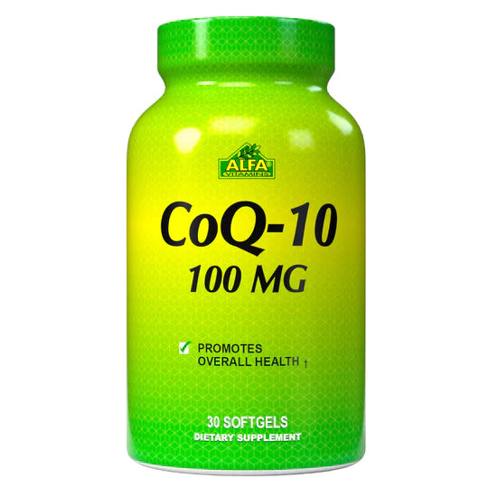 Alfa Co Q-10 100mg 30 Softgels