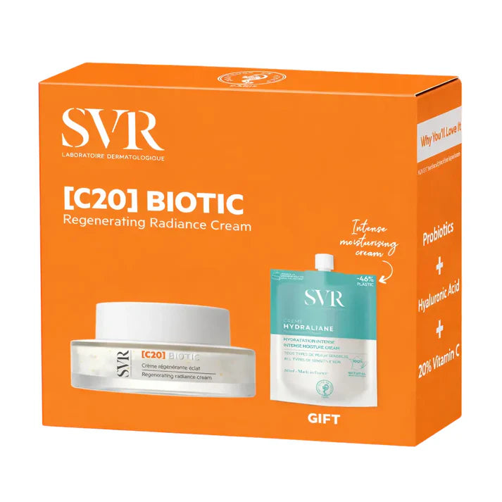 SVR C20 Biotic Regenerating Radiance Cream + Hydraliane Cream