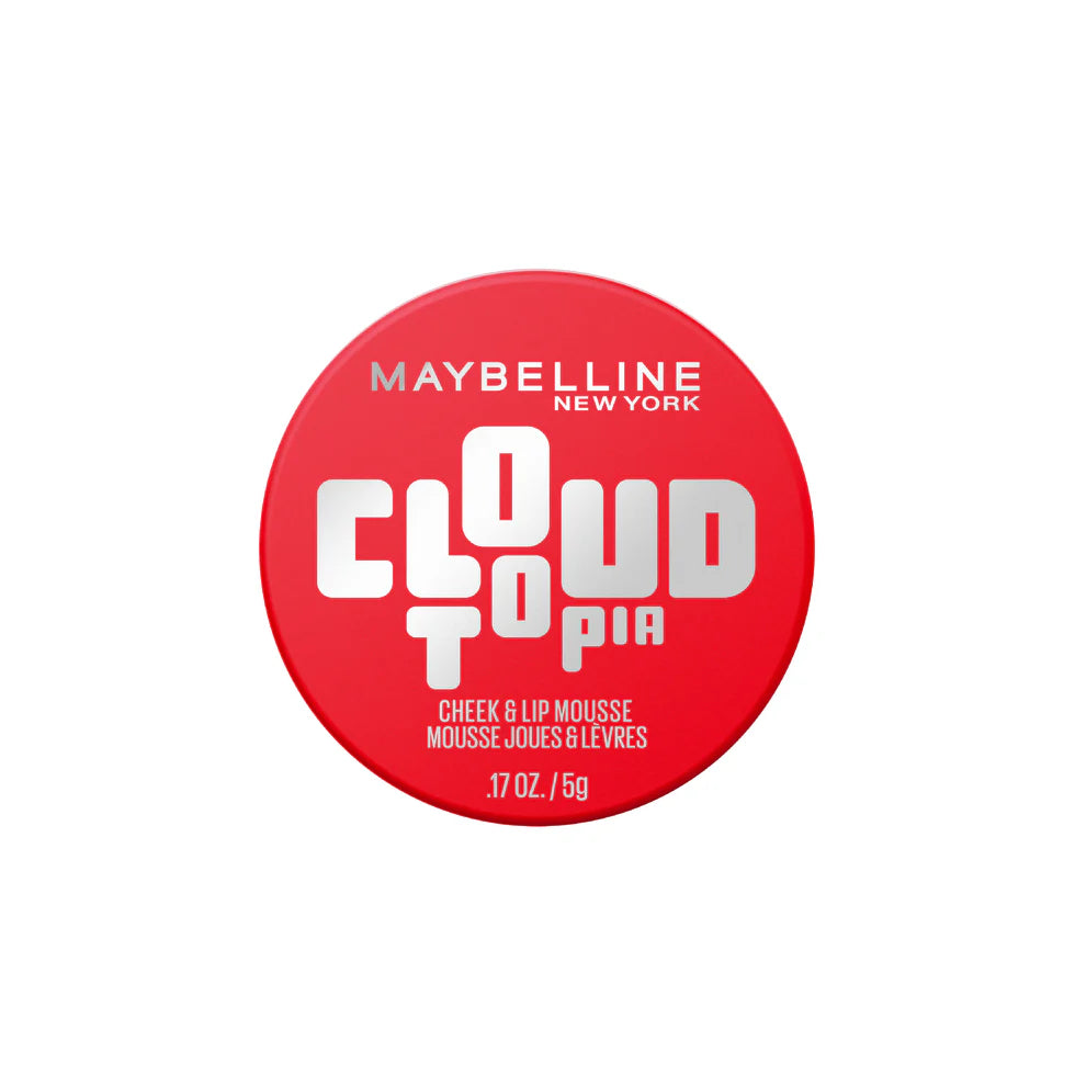 Cloudtopia Blush for Cheeks and Lip Mousse, Ultra-Vivid, Pigmented Formula for Up to 14HR