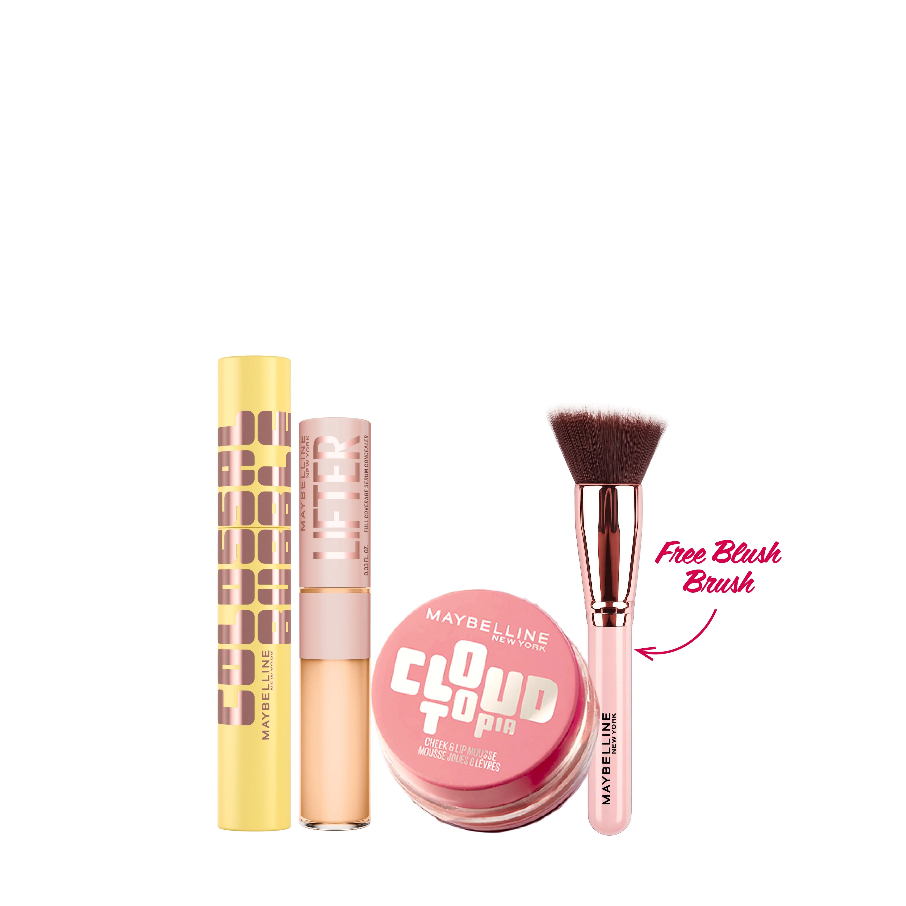 Maybelline In The Clouds Look Bundle + Free Blush Brush