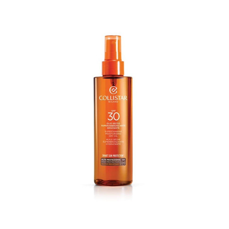 Collistar Supertanning Moist. Dry Oil Spf30 200Ml