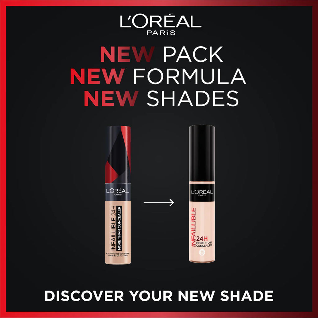 L’Oréal Paris Infaillible Full Wear Waterproof Concealer Up To 24h Full Coverage-Flawless Matte Finish